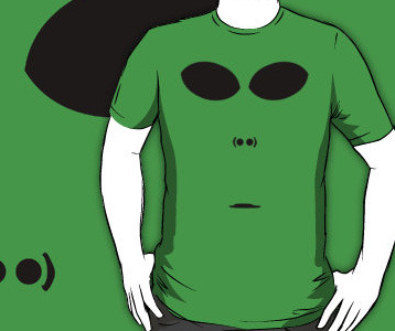 Alien Face Costume t-shirt