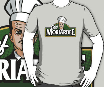 Sherlock Holmes Professor Moriarty T-Shirt â€“ Chef Moriardee