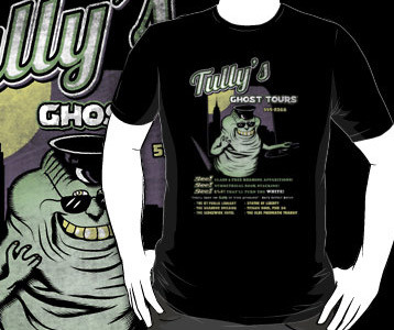 Louis Tully's Slimer Ghost Tours T-Shirt