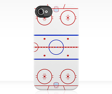 Ice Hockey Rink iPhone Case