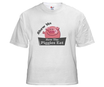 A Christmas Story Randy Show Me How the Piggies Eat T-Shirt