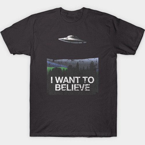 X-Files I Want to Believe T-Shirt
