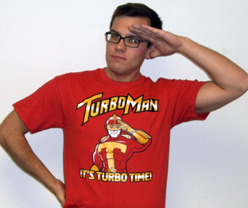Jingle All the Way Turbo-Man T-Shirt