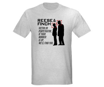 Person of Interest Finch and Reese T-Shirt