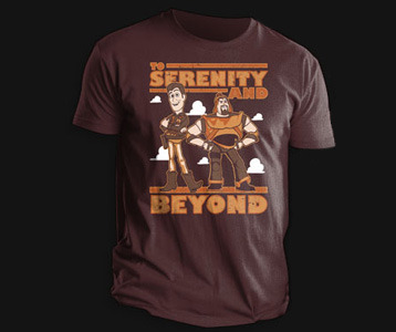 To Serenity and Beyond Firefly T-Shirt