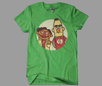 Sheldon and Leonard Bert and Ernie T-Shirt