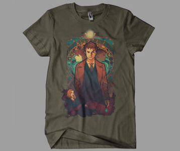 Tenth Doctor Allons-y t-shirt