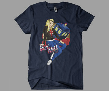 Doctor Who Rose Tyler Bad Wolf T-Shirt
