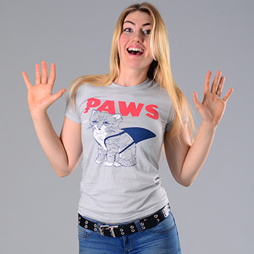 Paws Jaws Cat T-Shirt