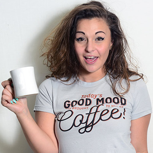 Today's Good Mood is Brought to You by Coffee T-Shirt