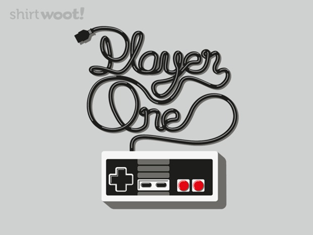 Player One and Player Two Gamer Couple T-Shirts