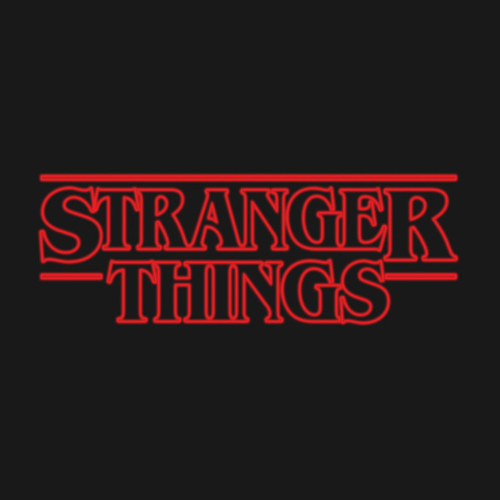 Stranger Things Logo T-Shirt – Netflix TV Show