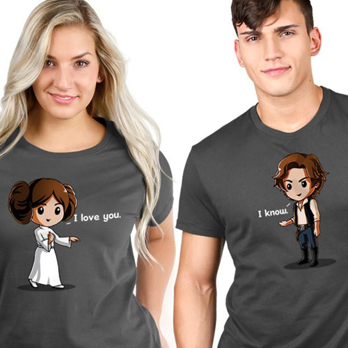 star wars i love you i know shirts disney
