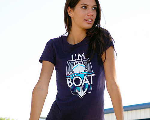 SNL Lonely Island I'm on a Boat t-shirt