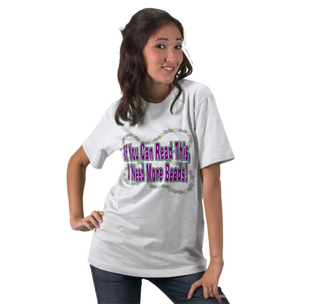 Mardi Gras Beads t-shirt