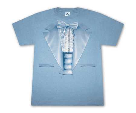 Blue Tuxedo Dumb and Dumber t-shirt