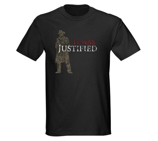 Justified TV Show shirt
