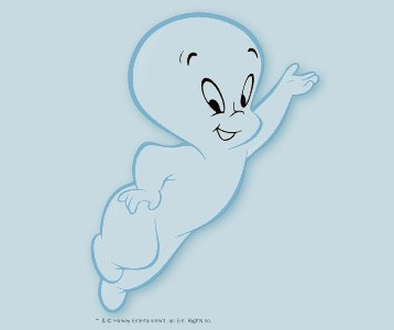 Friendly Ghost Kids T-Shirts for Sale