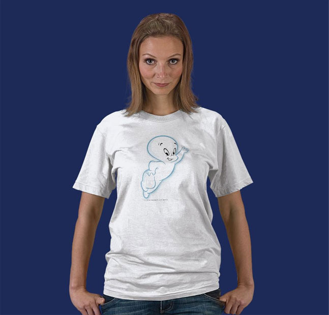 casper the friendly ghost shirt