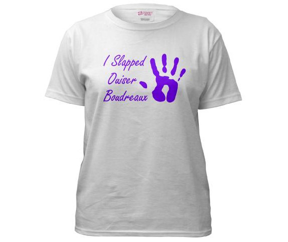 Steel Magnolias I Slapped Ouiser Boudreaux t-shirt