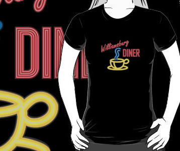 2 Broke Girls Williamsburg Diner t-shirt