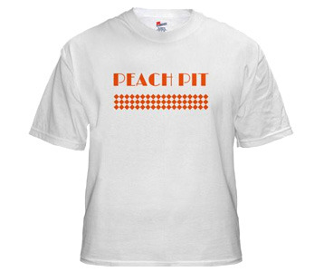 Peach Pit T Shirt Beverly Hills Tee