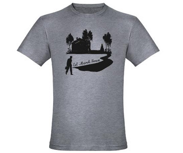 Eel Marsh House Woman in Black T-Shirt