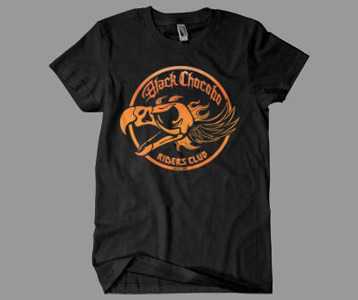 Final Fantasy Black Chocobo Shirt