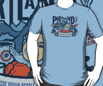 Portlandia t shirt IFC TV Show tee