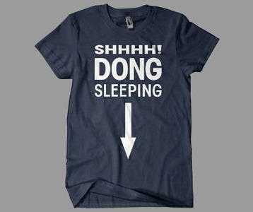 Shhhh! Dong Sleeping Shirt - A Very Harold and Kumar Christmas