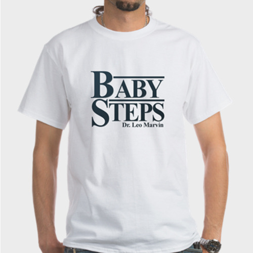 Dr. Leo Marvin What About Bob Baby Steps T-Shirt