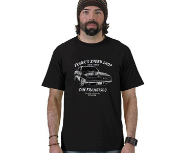 Frank's Speed Shop Bullitt Movie T-Shirt