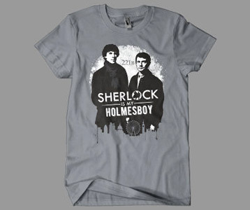 Sherlock is My Holmesboy T-Shirt â€“ BBC Sherlock Holmes TV Show