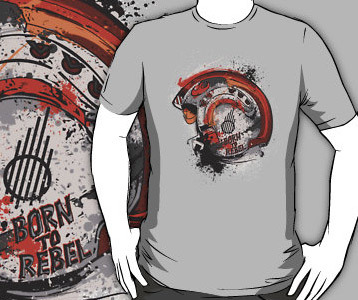 Star Wars X-Wing Fighter Pilot Helmet T-Shirt