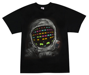 Space Invaders Astronaut T-Shirt