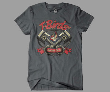 Grease T-Birds T-Shirt – T-Birds' Speed Shop Shirt