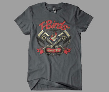 Grease T-Birds' Speed Shop Shirt