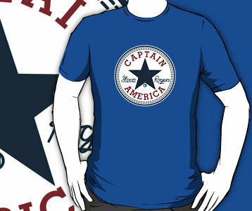 Captain America Steve Rogers All Stars T-Shirt