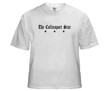 Dark Shadows Collinsport Star Newspaper T-Shirt