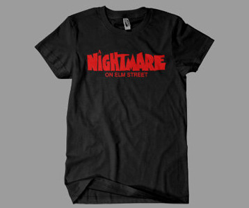 A Nightmare on Elm Street Movie Logo T-Shirt