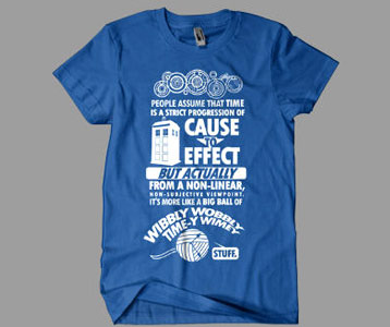 Doctor Who Wibbly Wobbly Timey Wimey T-Shirt