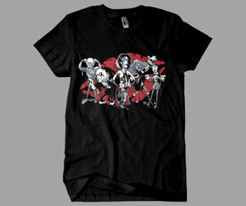 Rocky Horror Characters T-Shirt