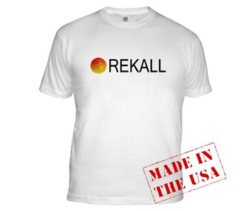 Total Recall Rekall T-Shirt