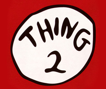 Dr. Seuss Thing 1 and Thing 2 T-Shirts