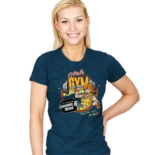 TMNT April O'Neil Gym T-Shirt