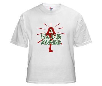 A Christmas Story Leg Lamp Major Award T-Shirt