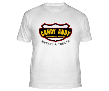 2 Broke Girls Candy Andy T-Shirt