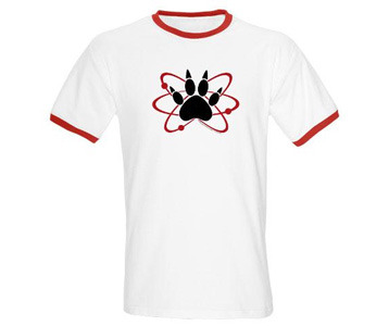 Carl Grimes Walking Dead Atom Paw Print T-Shirt