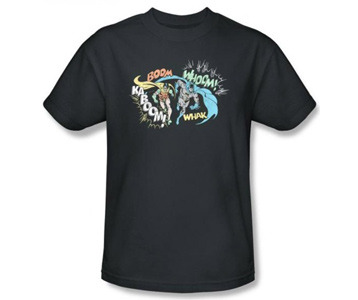 Sheldon's Batman and Robin Action Duo T-Shirt