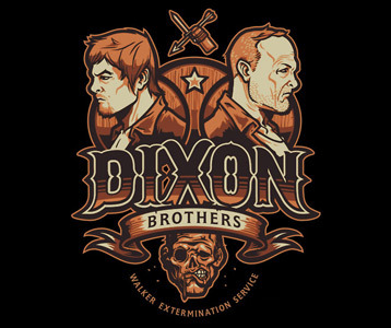 The Walking Dead Dixon Bros. t-shirt